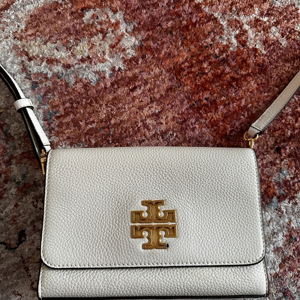 Tory Burch White Crossbody Bag